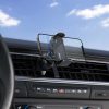 Automātiska automašīnas turētājs melnā ventilācijas tālrunim