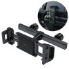 Automašīnas turētājs tālrunim un planšetdatoram 135-230mm melnais platums