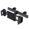 Automašīnas turētājs tālrunim un planšetdatoram 135-230mm melnais platums