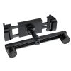 Automašīnas turētājs tālrunim un planšetdatoram 135-230mm melnais platums