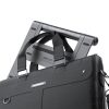 8in1 klēpjdatoru bāze + daudzfunkcionālais centrmezgls USB-C TF SD HDMI 4K RJ45 100W pelēks