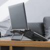 8in1 klēpjdatoru bāze + daudzfunkcionālais centrmezgls USB-C TF SD HDMI 4K RJ45 100W pelēks