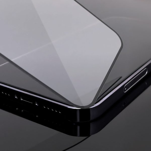 Stikla folijas rūdīts stikls ar Samsung Galaxy S22 caurspīdīgu rāmi