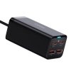 Ātra universālā GAN 2X USB-C 2X USB 100W QC 4.0+ AFC Black