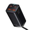 Ātra universālā GAN 2X USB-C 2X USB 100W QC 4.0+ AFC Black