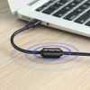 USB kabeļa kabelis -mini USB 5 -PIN GOLLE -PLATED 0,5 m melns