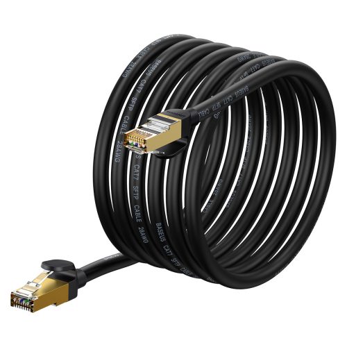 Ātrs PatchCord RJ45 10Gbps Cat 7 Sped Seven 5m Black