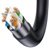 Ātrs PatchCord RJ45 10Gbps Cat 7 Sped Seven 5m Black