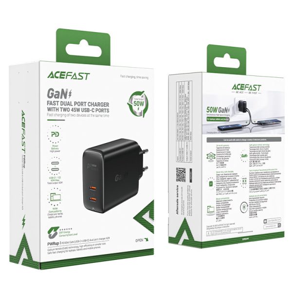 A29 Gan Charger Divi USB-C PD 50W USB-C PDS