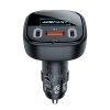 Automašīnu lādētājs ar 2x USB-C 1X USB 101W Power Piegādes QC 4.0 displejs