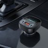 Automašīnu lādētājs ar 2x USB-C 1X USB 101W Power Piegādes QC 4.0 displejs