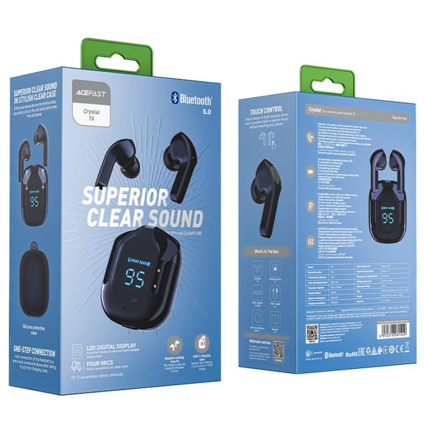 TWS Bluetooth Blue Wireless austiņas