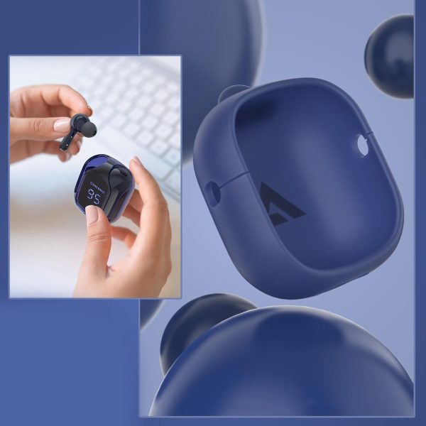 TWS Bluetooth Blue Wireless austiņas