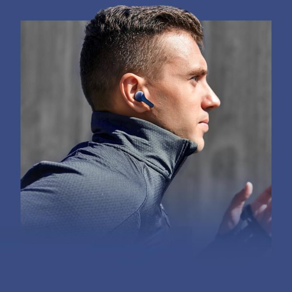 TWS Bluetooth Blue Wireless austiņas