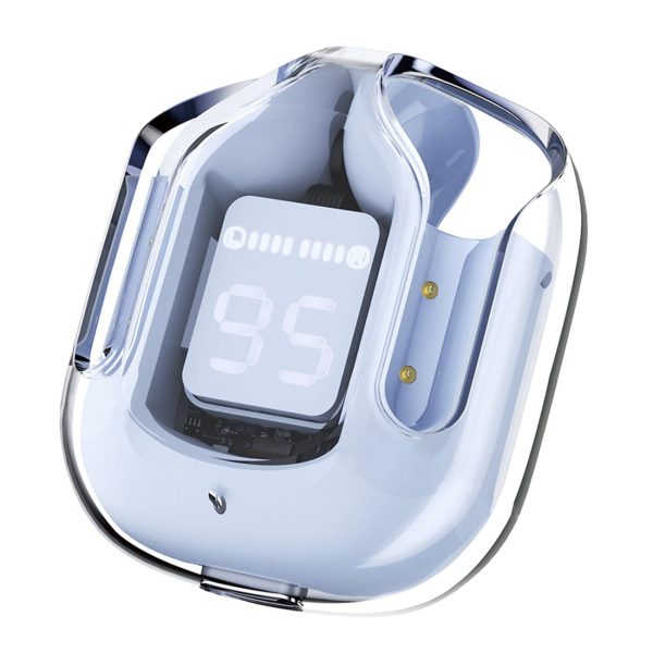 TWS Bluetooth bezvadu austiņas Bluetooth gaiši zila