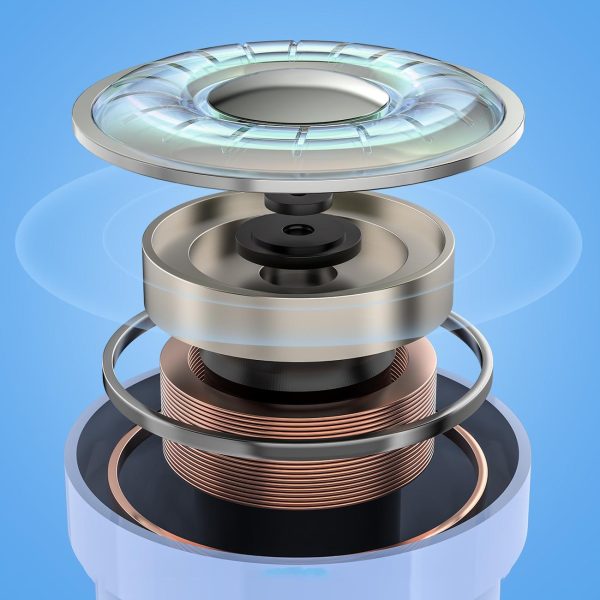 TWS Bluetooth bezvadu austiņas Bluetooth gaiši zila