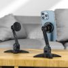 Stand stenda magnētiskais rokturis telefona melnam