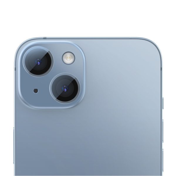Rūdīts stikls iPhone 14/14 plus objektīviem plus caurspīdīgs + tīrīšanas komplekts