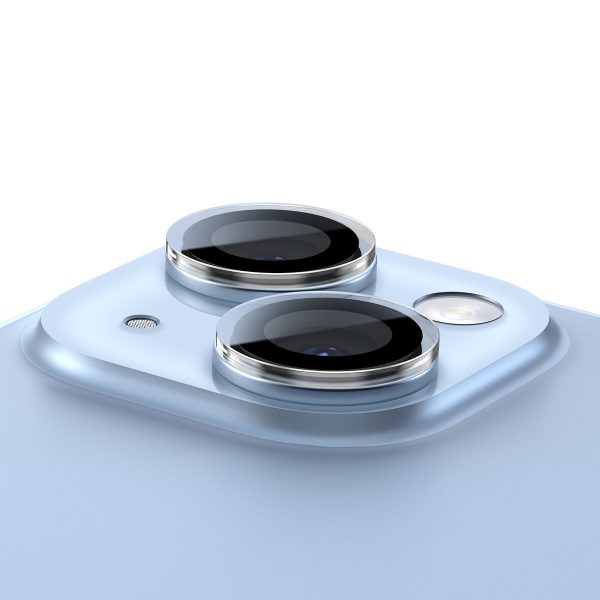 Rūdīts stikls iPhone 14/14 plus objektīviem plus caurspīdīgs + tīrīšanas komplekts