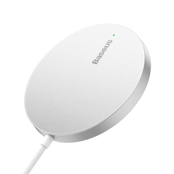 Mazs indukcijas lādētājs MagSafe Simple Mini3w sudrabs