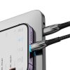 Kabelis Kabelis ātrai uzlādēšanai iPhone USB -C - zibens 480MB/s PD 20W 2m melns