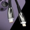 Kabelis Kabelis ātrai uzlādēšanai iPhone USB -C - zibens 480MB/s PD 20W 2m melns