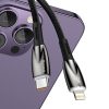 Kabelis Kabelis ātrai uzlādēšanai iPhone USB -C - zibens 480MB/s PD 20W 2m melns