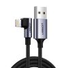 Leņķa kabeļa kabelis iPhone USB - zibens mfi 2