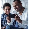 Leņķa kabeļa kabelis iPhone USB - zibens mfi 2,4a 1m melns