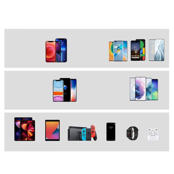 Mini Power Bank 1000mah Magnetic ar QC Pd USB USB-C PD lādētāju