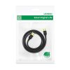 Kabelis USB-A 3,0 5GB/s 0,5M melns