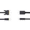 Adaptera adapteris no HDMI (sievietes) līdz DVI (vīrietis) 0,15 m melns