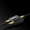 Slēdzis slēdzis HDMI izplatītājs - 2x HDMI 4K 60Hz melns