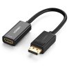 Adaptera adapteris ar DisplayPort (vīrietis) - HDMI (sieviete) 4k 2k melns