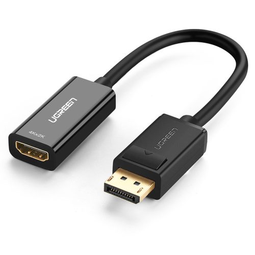 Adaptera adapteris ar DisplayPort (vīrietis) - HDMI (sieviete) 4k 2k melns