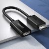 Adaptera adapteris ar DisplayPort (vīrietis) - HDMI (sieviete) 4k 2k melns
