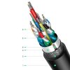 Adaptera adapteris ar DisplayPort (vīrietis) - HDMI (sieviete) 4k 2k melns