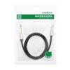 Kabeļa kabeļa audio adapteris TRS mini ligzda 3,5 mm - ligzda 6,35 mm 2m pelēks