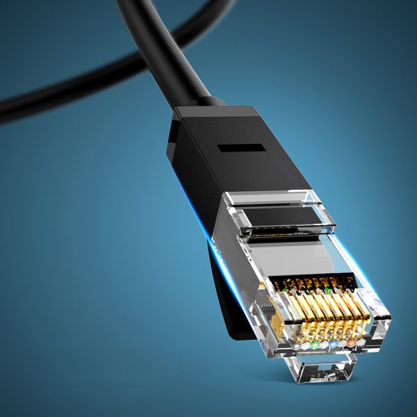 PatchCord Online Cable LAN U/UTP CAT. 6 1000MB/s 15m melns