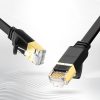 PatchCord U/FTP CAT tiešsaistes tīkla kabelis. 7 10 GB/s 0,5 m melns