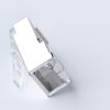 Spraudņa gals RJ45 Twist 8p8c UTP CAT. 6 sudrabs - iestatiet 10 gab.