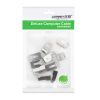 Spraudņa gals RJ45 Twist 8p8c UTP CAT. 6 sudrabs - iestatiet 10 gab.