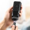 Kabeļu audio kabelis 3,5 mm mini ligzda (vīrietis) - XLR (mātīte) 1m melns