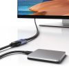 Izturīgs USB kabeļa pagarinājuma kabelis 5GB/s 2m pelēks