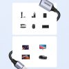 Izturīgs USB kabeļa pagarinājuma kabelis 5GB/s 2m pelēks