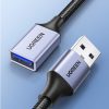 Izturīgs USB kabeļa pagarinājuma kabelis 5GB/s 2m pelēks