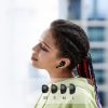 Bluetooth bezvadu austiņas TWS ANC WS106 HITUNE T3 Black