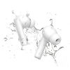 Bluetooth bezvadu austiņas TWS ANC WS106 HITUNE T3 White White