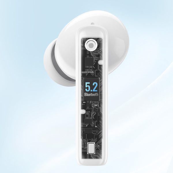 Bluetooth bezvadu austiņas TWS ANC WS106 HITUNE T3 White White
