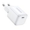 Ātrs GAN 1X USB-C 30W PD Nexode Minia Biała lādētājs